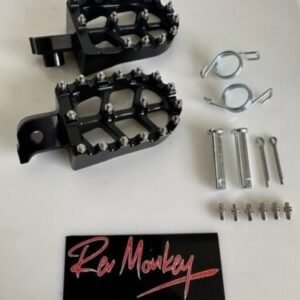 Surron Light Bee factory wide foot pegs with fitting kit