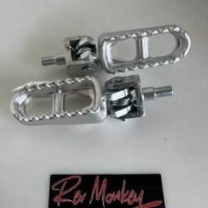 Surron Light Bee LBX LB1e factory foot pegs with fitting kit