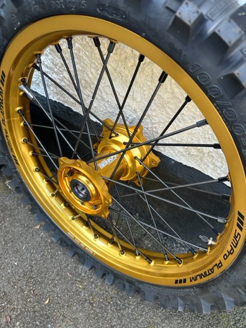 Sur-Ron Ultra Bee Premium Envy Billet Wheel Set ( Liquid Gold)