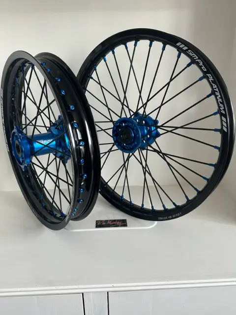 Surron Ultra Bee Premium Envy Billet Wheel Set (Cobalt Blue)