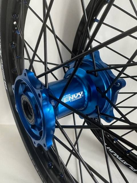 Surron Ultra Bee Premium Envy Billet Wheel Set (Cobalt Blue)