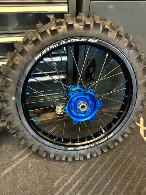 Surron Ultra Bee Premium Envy Billet Wheel Set (Cobalt Blue)
