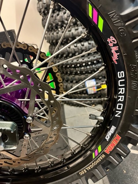 SURRON ULTRA BEE WHEEL RIM DECALS