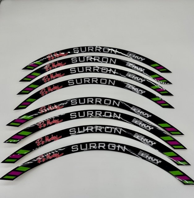 SURRON ULTRA BEE WHEEL RIM DECALS