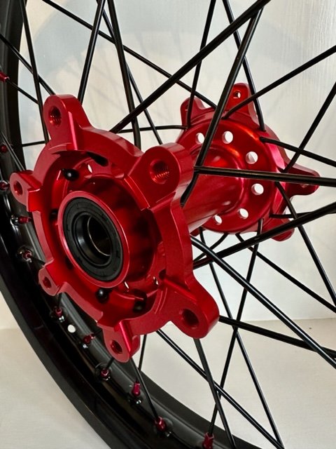 SURRON ULTRA BEE 18 21 WHEEL SET RED BLACK BLUE GOLD