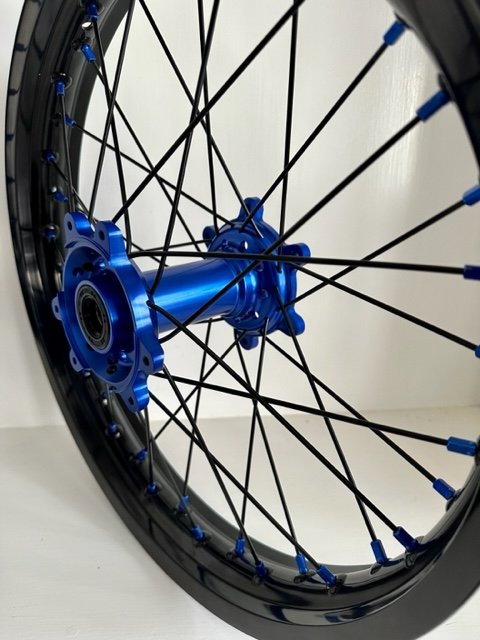 SURRON ULTRA BEE 18 21 WHEEL SET RED BLACK BLUE GOLD