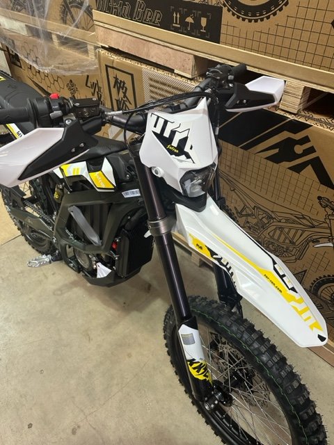 SURRON ULTRA BEE X T FRONT MUDGUARD WHITE