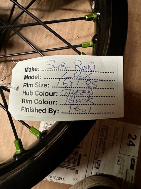 SURRON LIGHT BEE SM PRO 19 16 WHEEL SET