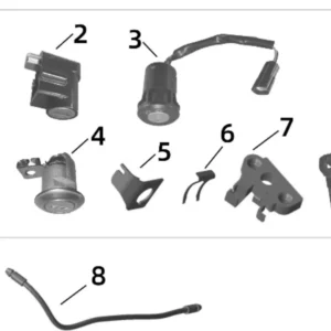 SURRON ULTRA BEE IGNITION LOCK SET